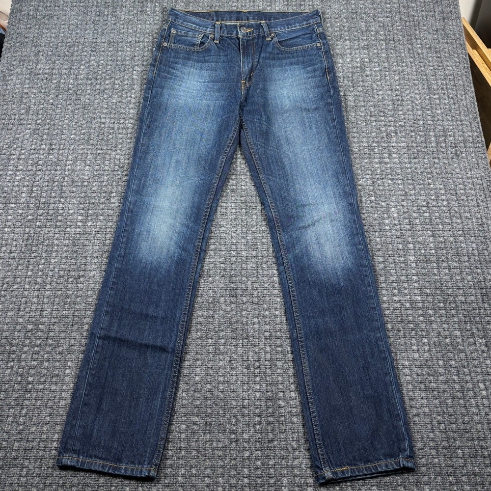Levis 511 Slim Fit Jeans Mens 33x34 (Fits 32x33) Medium Wash Blue Denim Pants